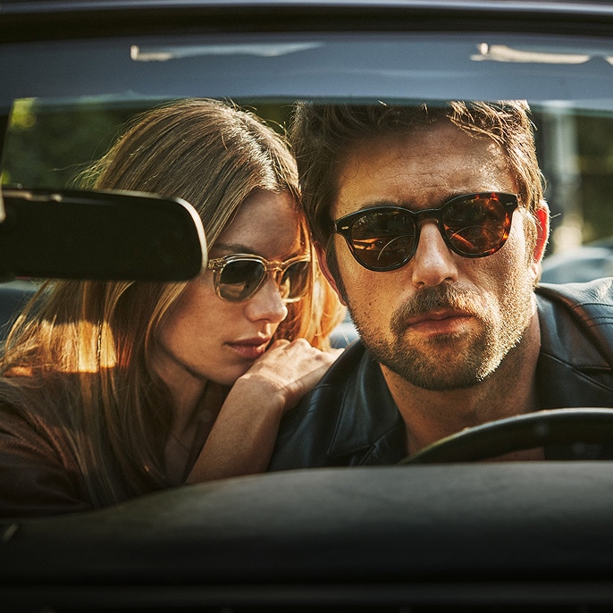 タイムセールあり‼️】OLIVER PEOPLES ブラウンピンクサングラス
