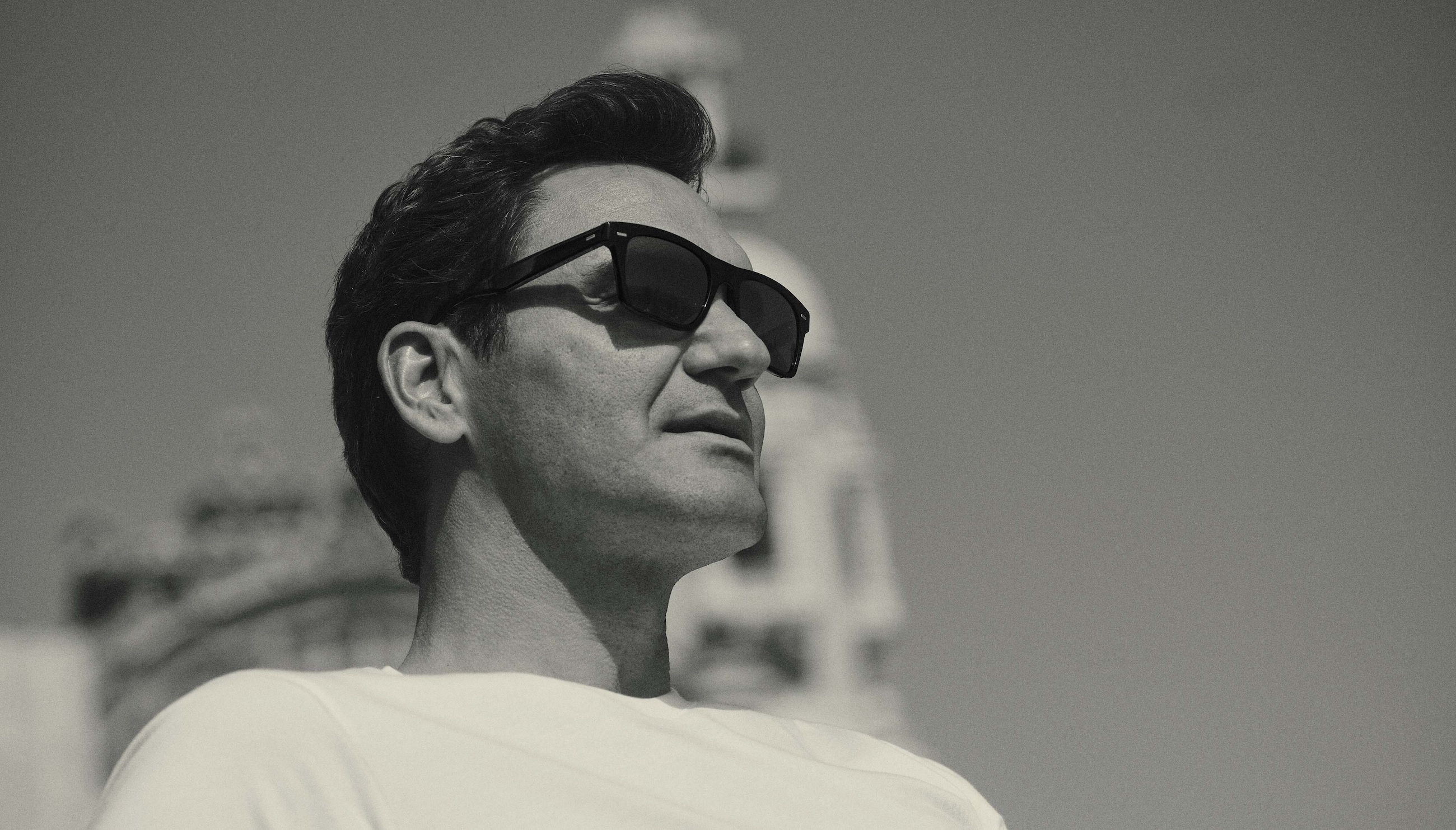 Stylish sunglasses worn by MR. Federer