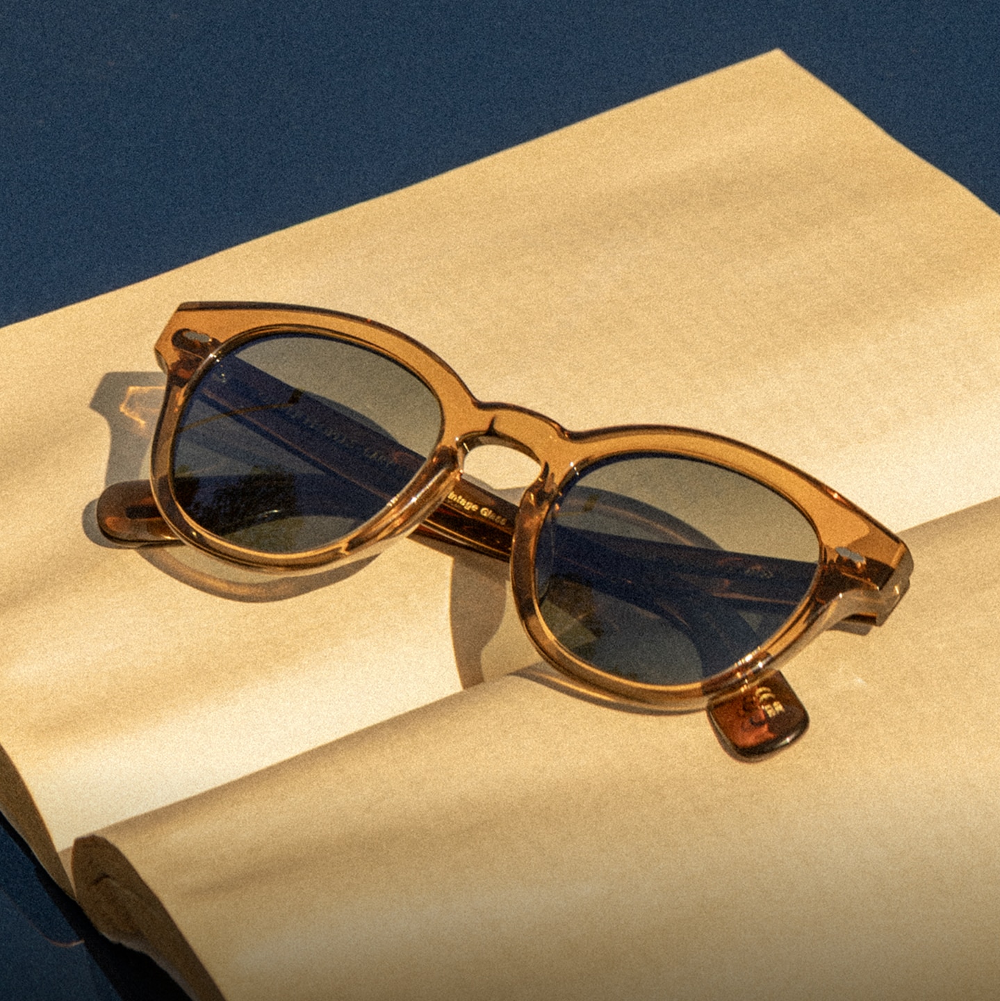 Cary Grant in Carob + Regal Blue.