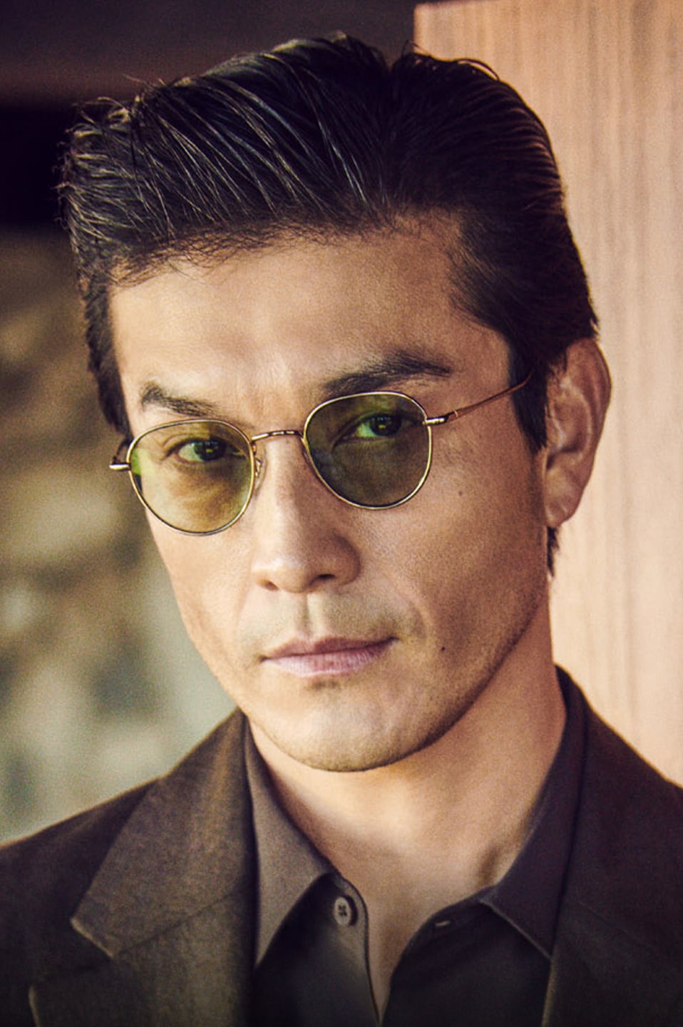 TK-16 in Gold and Green Wash Lenses.