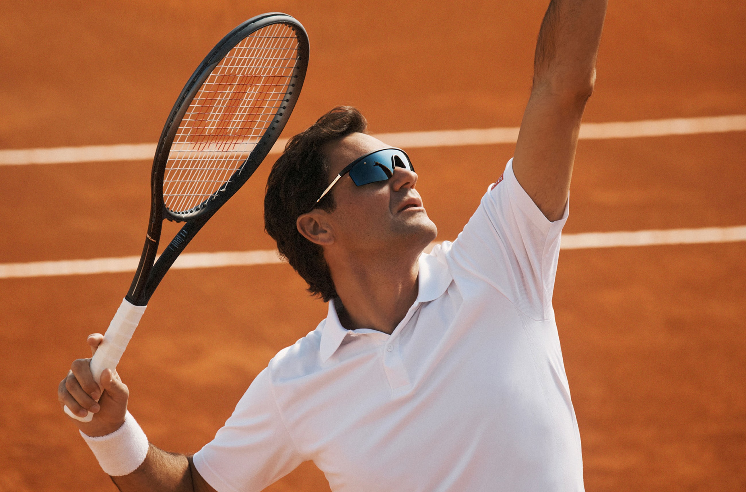Stylish sunglasses worn by MR. Federer