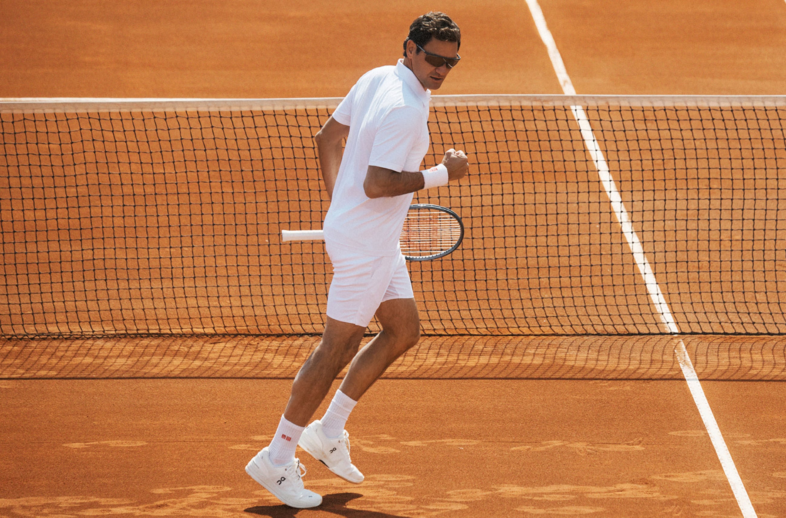 Stylish sunglasses worn by MR. Federer