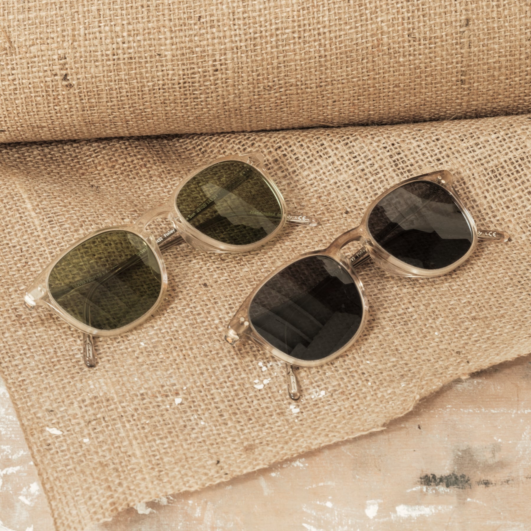 Oliver Finley Vintage Sun Sunglasses in Black | Oliver®