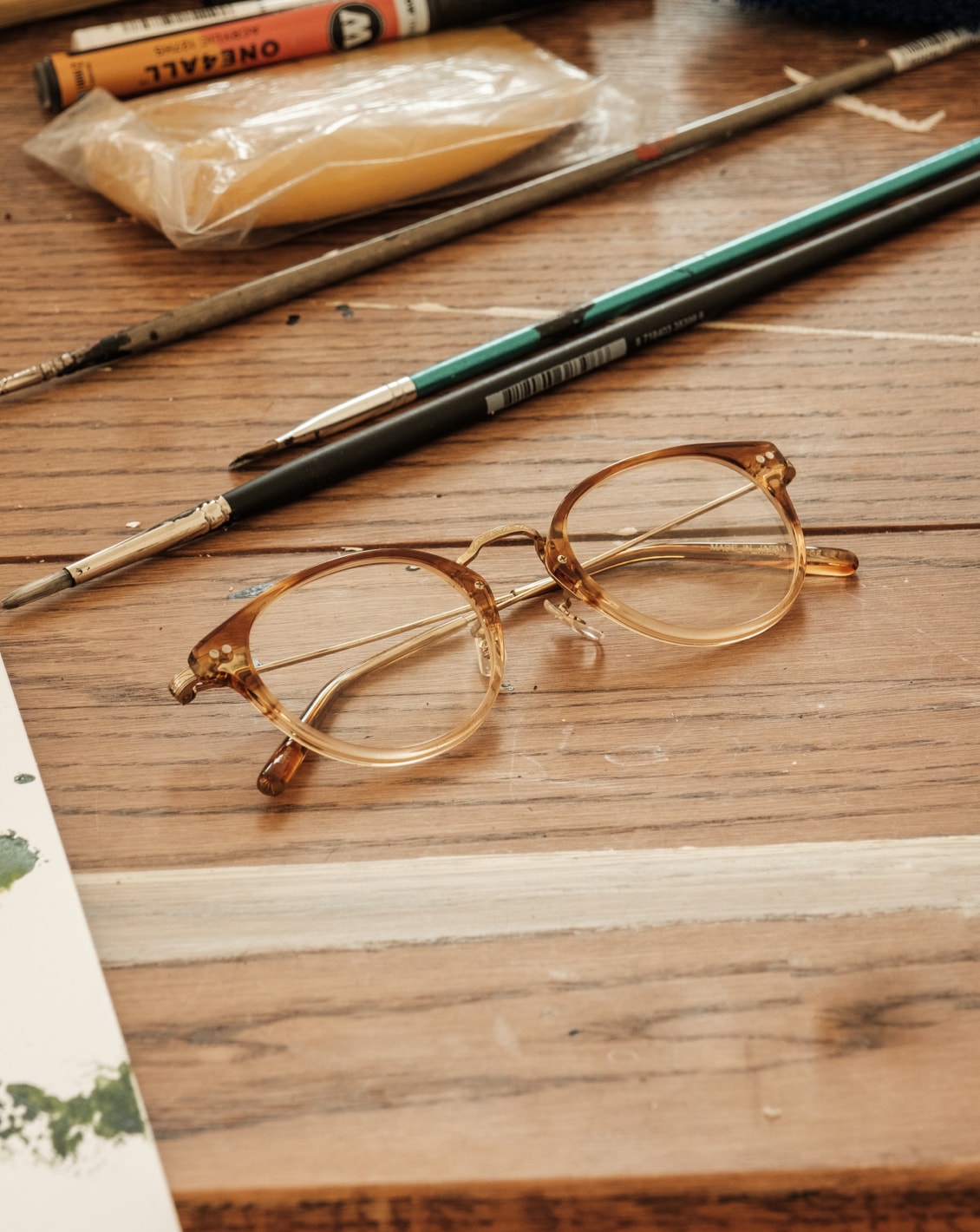 Oliver Peoples’ first business card