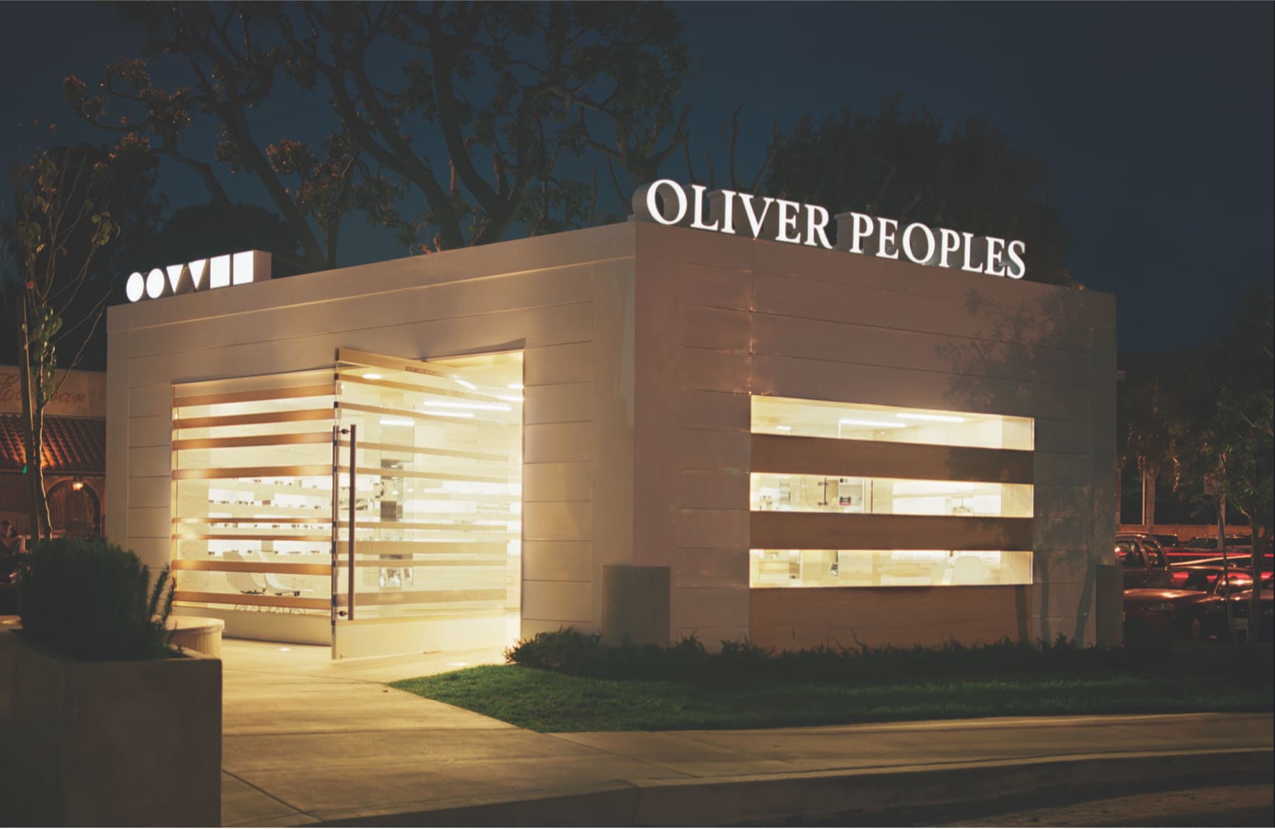 Opened in 2007, Oliver Peoples’ Malibu boutique
