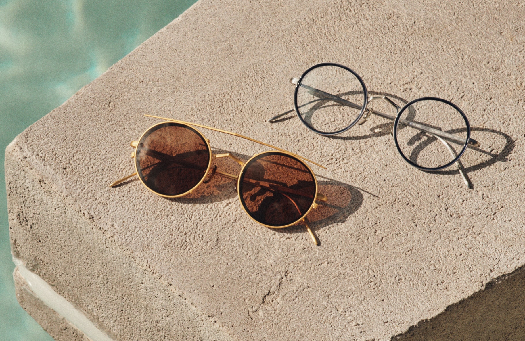 The unique, metal aspects of G.Ponti-2 are seen at a pool designed by Gio Ponti for the Hotel Parco dei Principi.