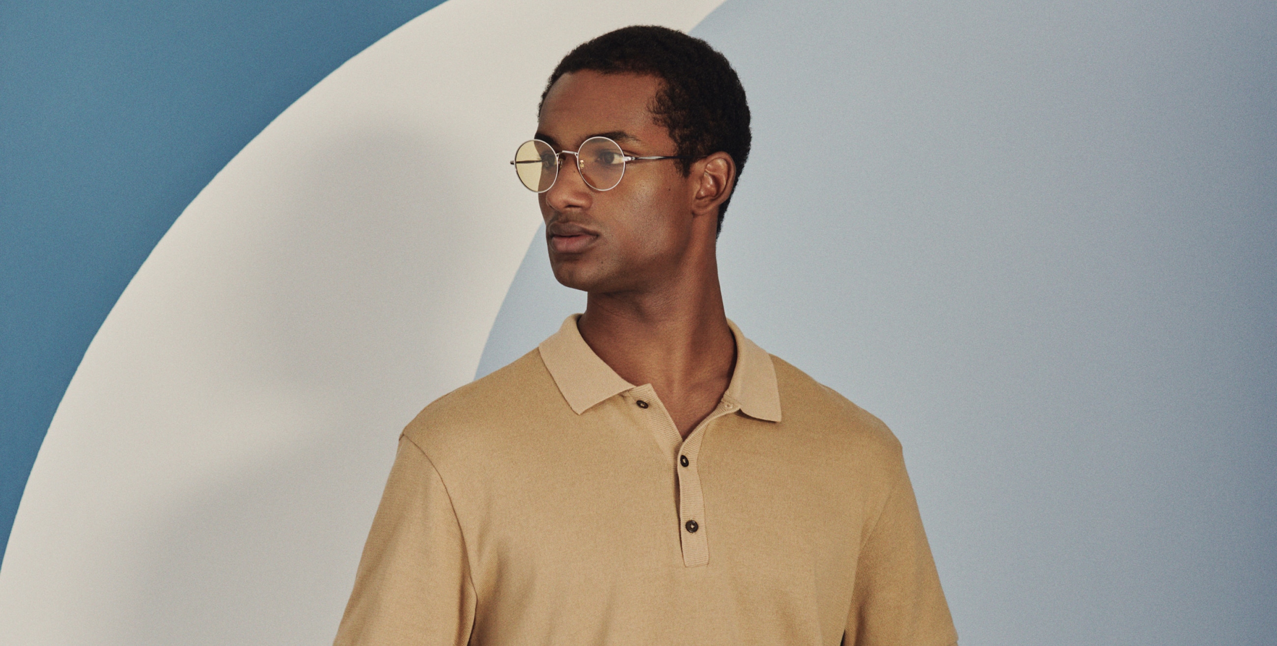 The bold design of G.Ponti-3 can be found in dark colored glass lenses as well as a light wash colorway.