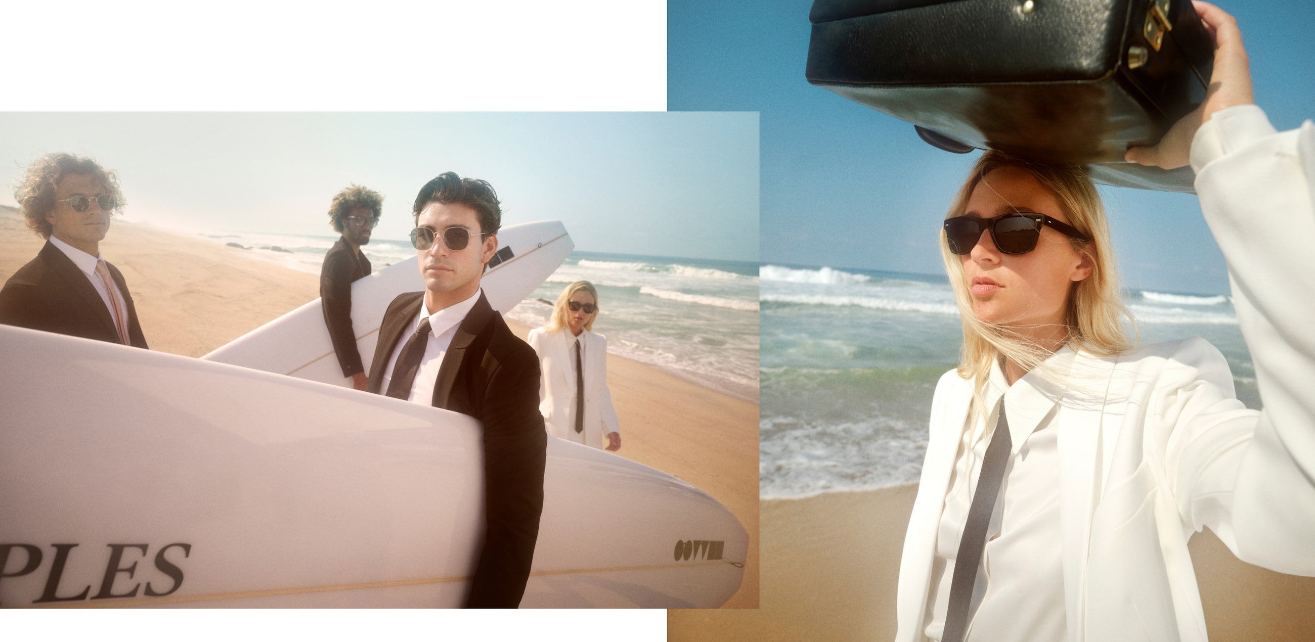 Paired with classic tailoring, OP-505 Sun and Oliver Sun, are seen alongside new favorites, Adès and Casian.