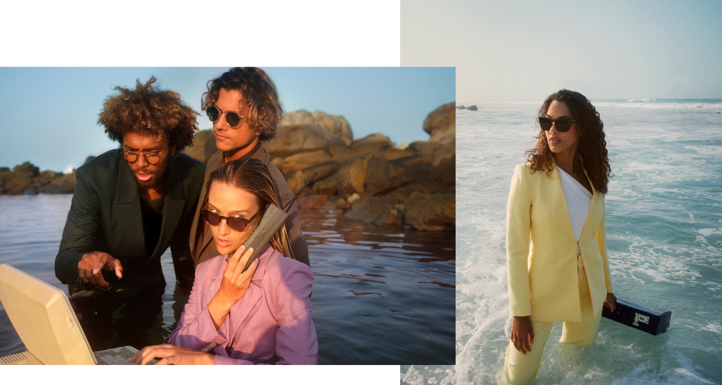 The confides of an office are reimagined in MP-2, OP-505 Sun, Sheldrake Sun, and Lynes Sun.