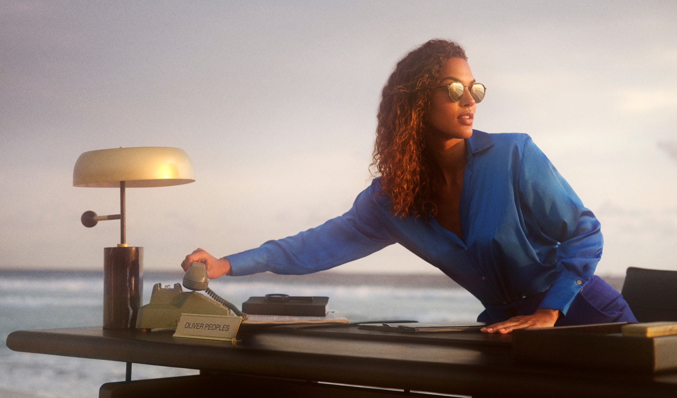 Signing off for the day in heritage style, MP-2 Sun with Dark Grey Mirrored Gold lenses.