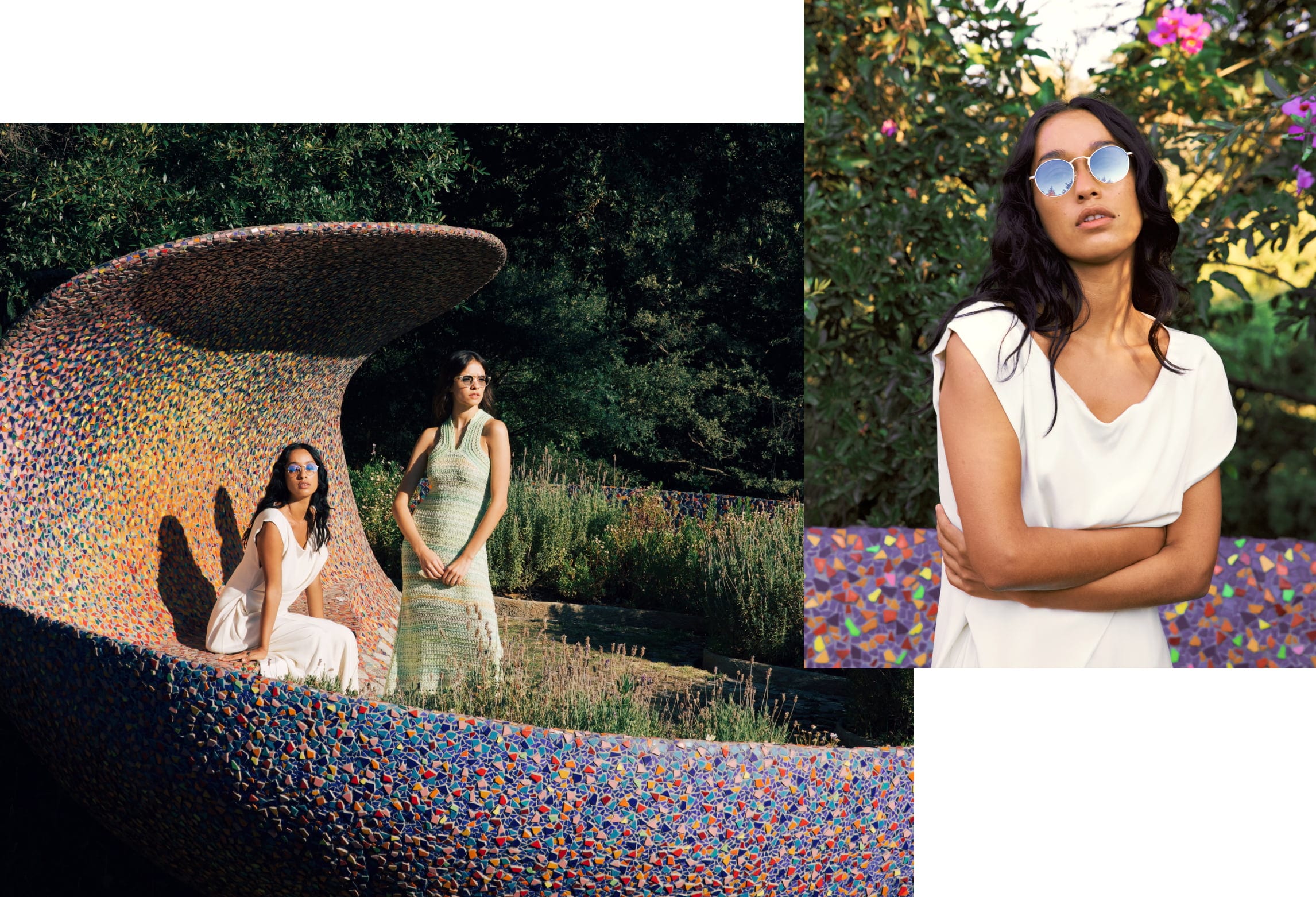 Watching the sunrise is Weslie Sun.