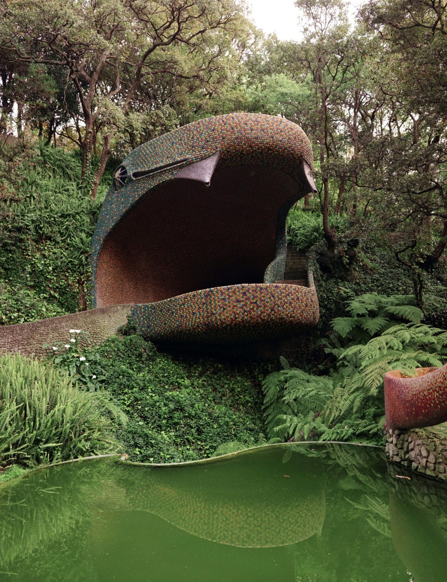 El Nido de Quetzalcóatl (The Nest of the Quetzalcóatl) photographed by Pia Riverola.