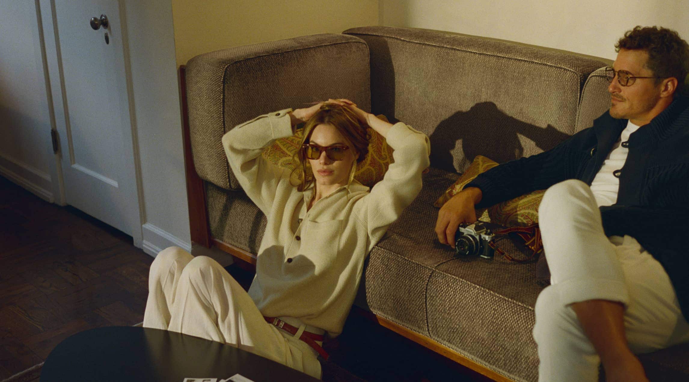 Golden hour in Mister Brunello and Artemio.