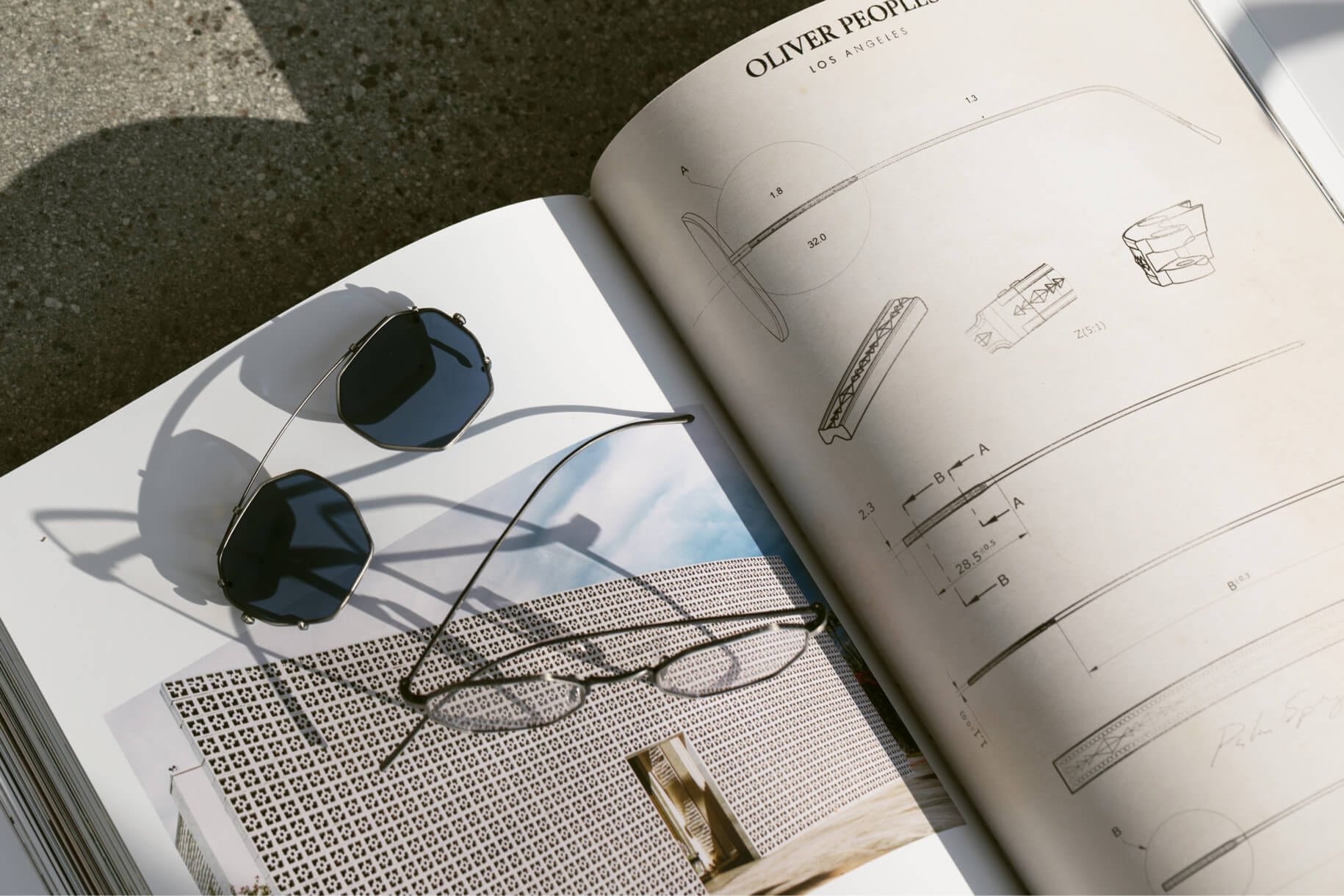 california as we see it open with assouline sunglasses