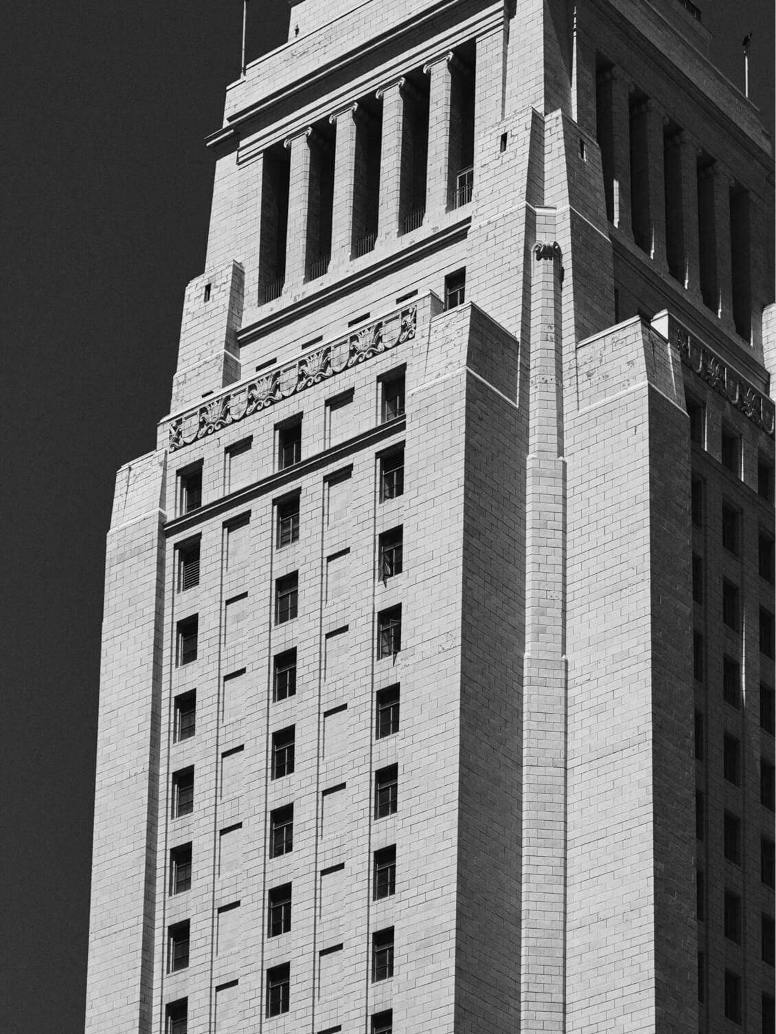 Los Angeles City Hall view