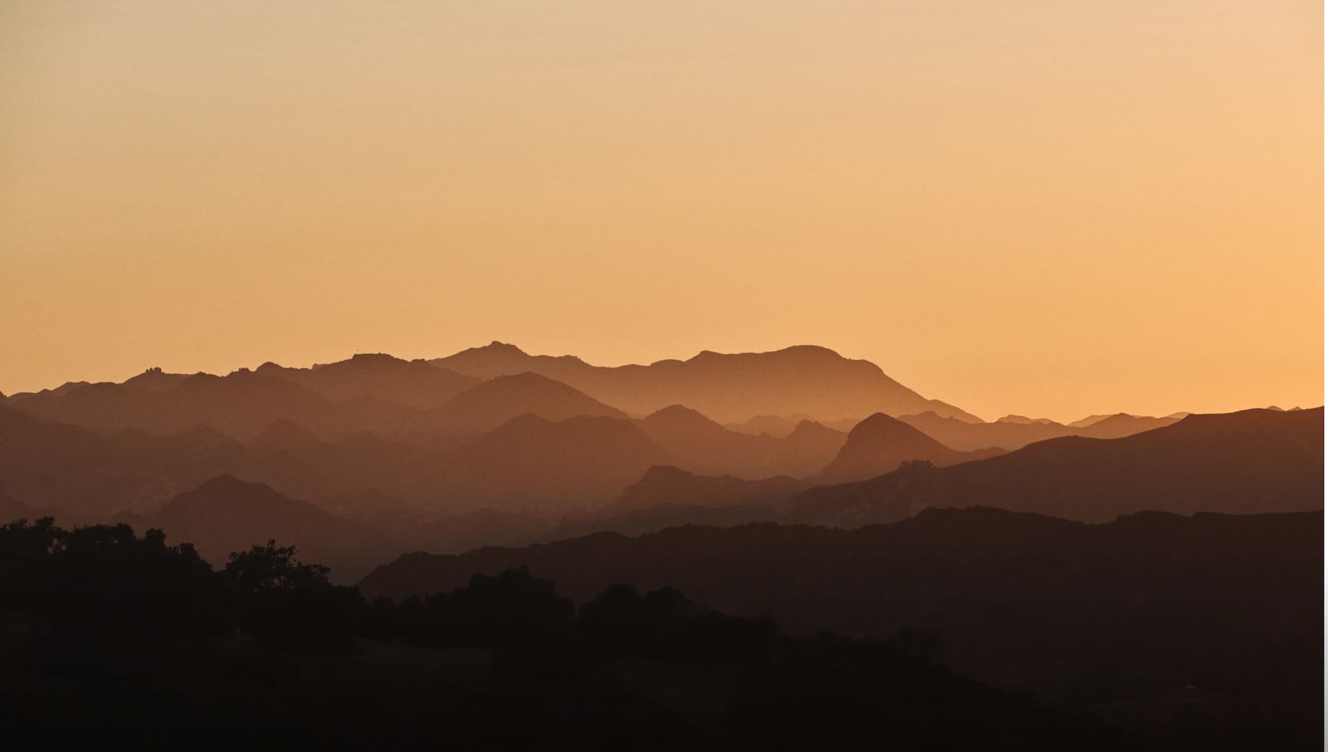 Santa Monica Mountains view